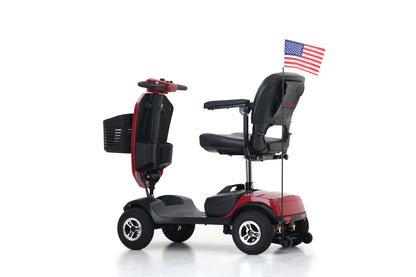 W429S00032 Outdoor compact mobility scooter with windshield