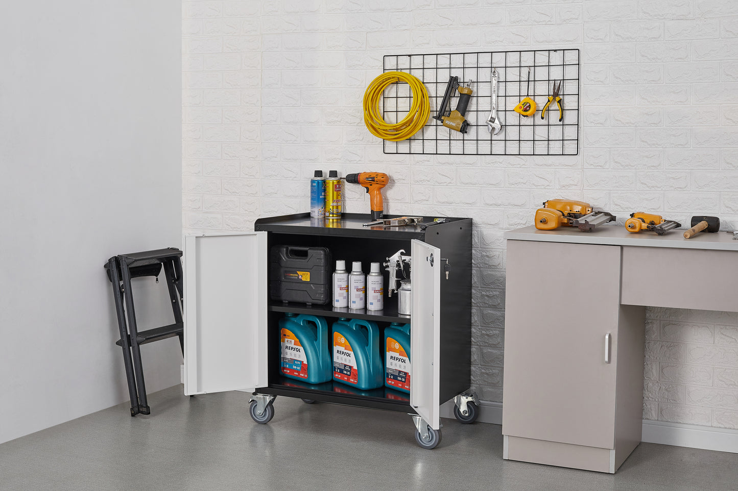 Rolling Cabinet Garage Storage Tool home garage storage