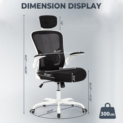 High Back Ergonomic Mesh Office Computer Task Chair