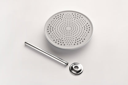 Shower Head - High Pressure Rain - Luxury Modern Look - No Hassle Tool-less 1-Min