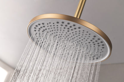 Shower Head - High Pressure Rain - Luxury Modern Look - No Hassle Tool-less 1-Min Installation - The Perfect Adjustable Replacement For Your Bathroom Shower Heads