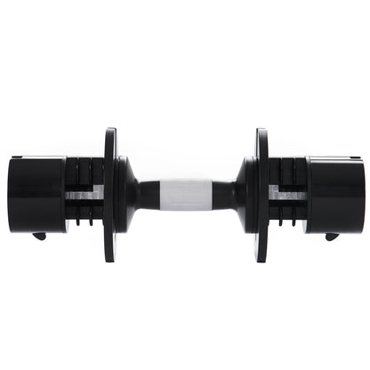 12.5KGS ADJUSTABLE DUMBBELL STEEL+PLASTIC(Adjustable range:2.5KGS,5KGS,7.5KGS,10KGS,12.5KGS)