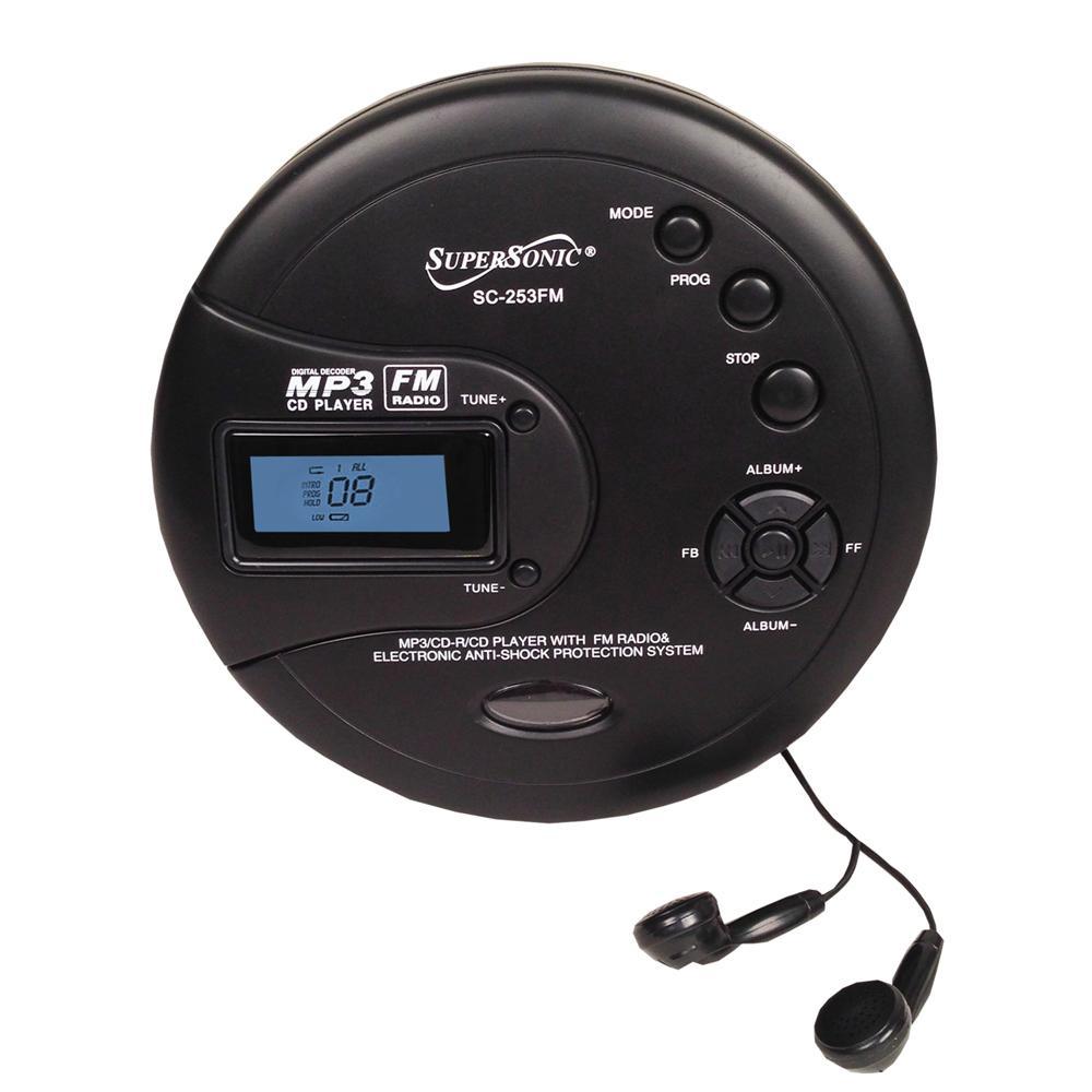 Personal MP3/CD Player with FM Radio by VYSN