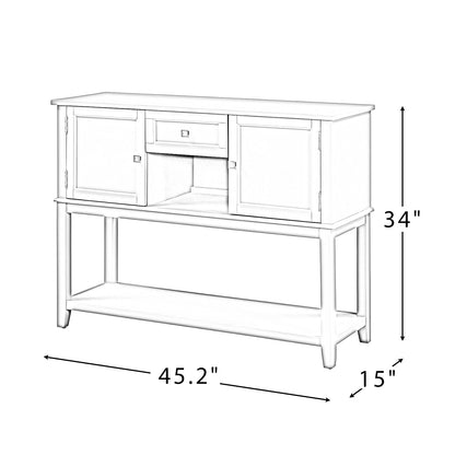 Lelex 45"Console Table with Drawers