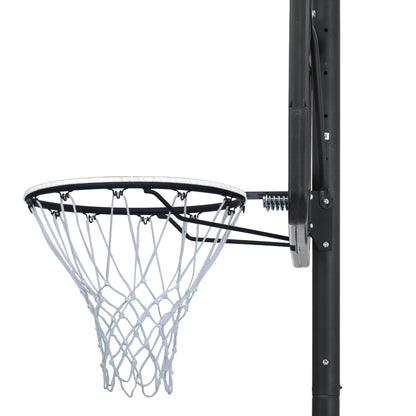 Portable Basketball Hoop Basketball System 4.76-10ft Height Adjustment for Youth Adults LED Basketball Hoop Lights, Colorful lights, Waterproof，Super Bright to Play at Night Outdoors,Good Gift for Kid