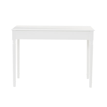 Writing 2-Drawer Desk – Crisp White