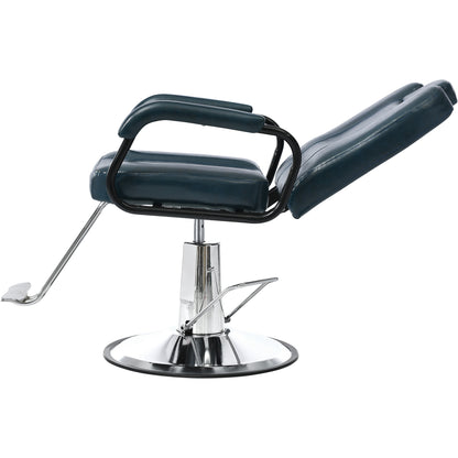 Deluxe Reclining Barber Chair with Heavy-Duty Pump for Beauty Salon Tatoo Spa Equipment