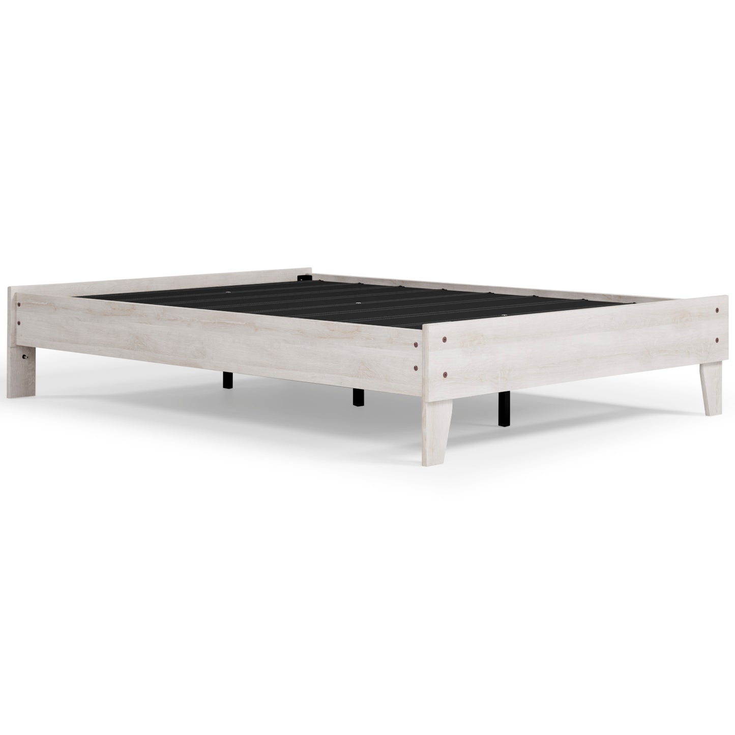 Ashley Shawburn White Washed Casual Full Platform Bed EB4121-112