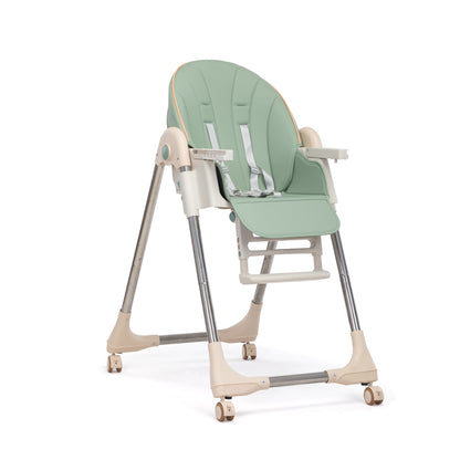Multipurpose Adjustable Highchair for Baby Toddler Dinning Table with Feeding Tray and 3-Point Safety Buckle