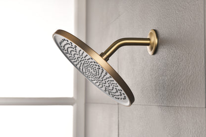 Shower Head - High Pressure Rain - Luxury Modern Look - No Hassle Tool-less 1-Min