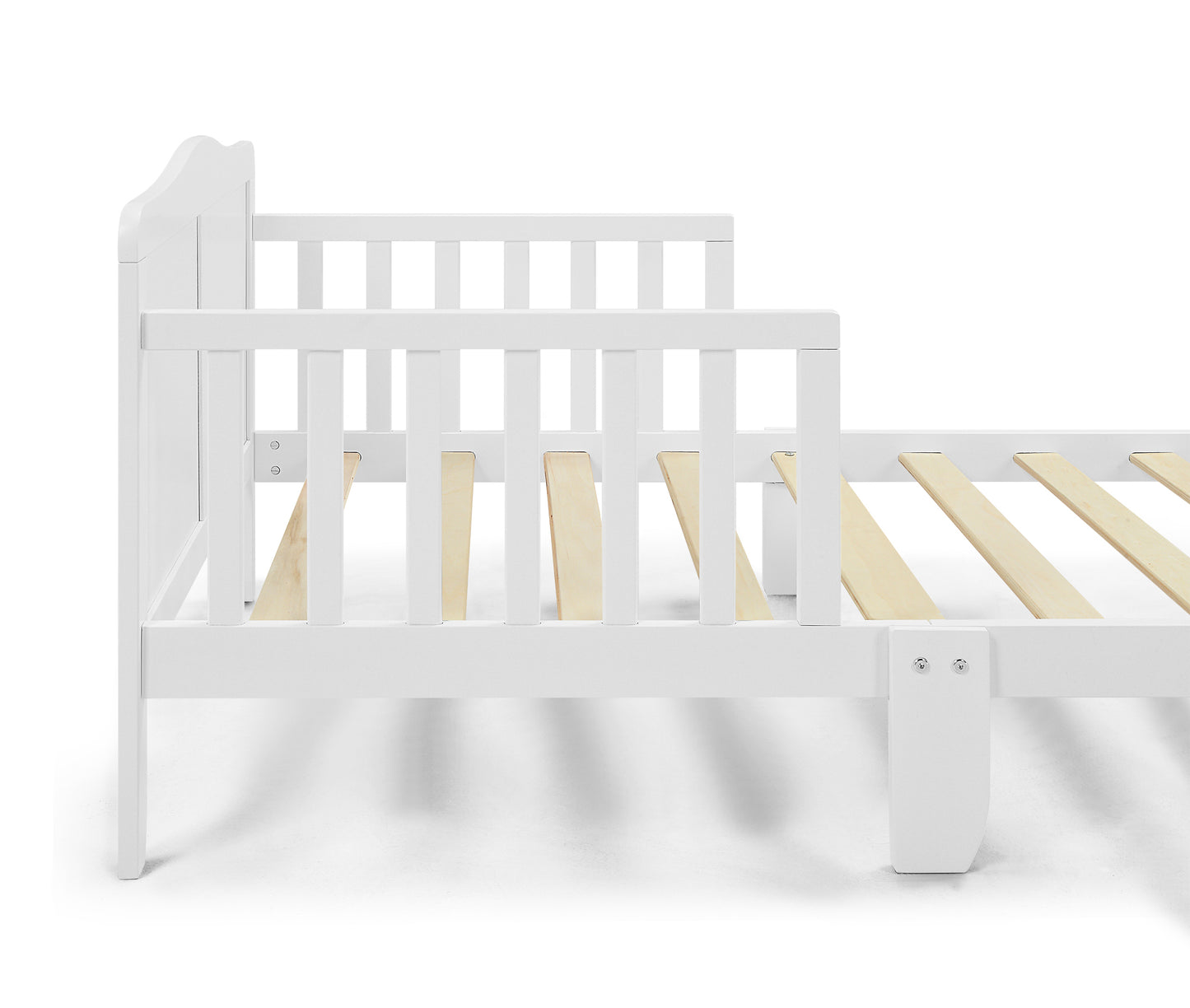 Birdie Toddler Bed White/White