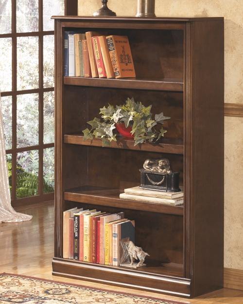 Ashley Hamlyn Medium Brown Traditional 53" Bookcase H527-16