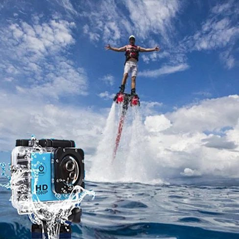 All PRO Action Sports Camera With 1080P HD And WiFi 18 PCS Of Accessory Included by VistaShops
