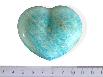 Valentines Gift Amazonite Decorative Heart- sold per piece by OMSutra