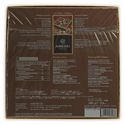 Amedei Pralines Gift Box (25 pcs) by Bar & Cocoa