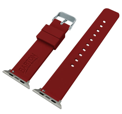 Apple Watch | Silicone | Crimson Red by Barton Watch Bands