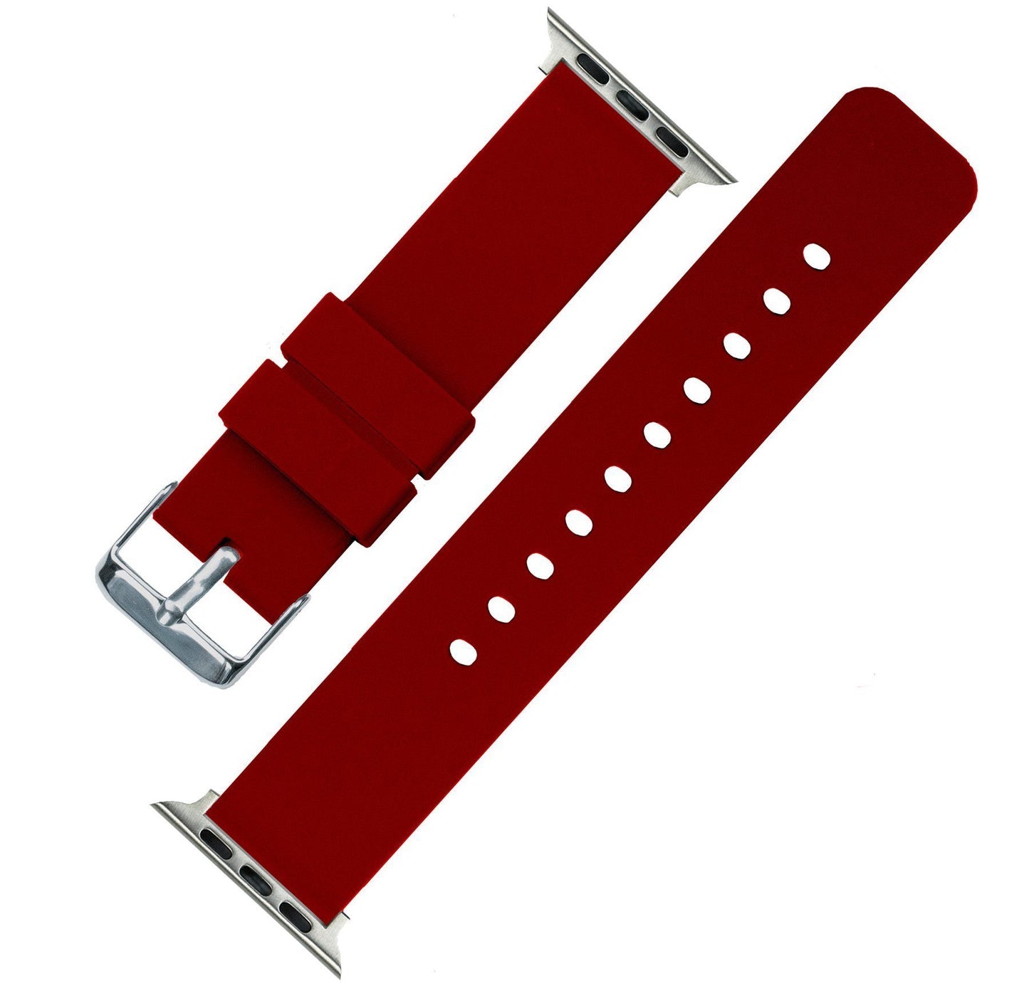 Apple Watch | Silicone | Crimson Red by Barton Watch Bands