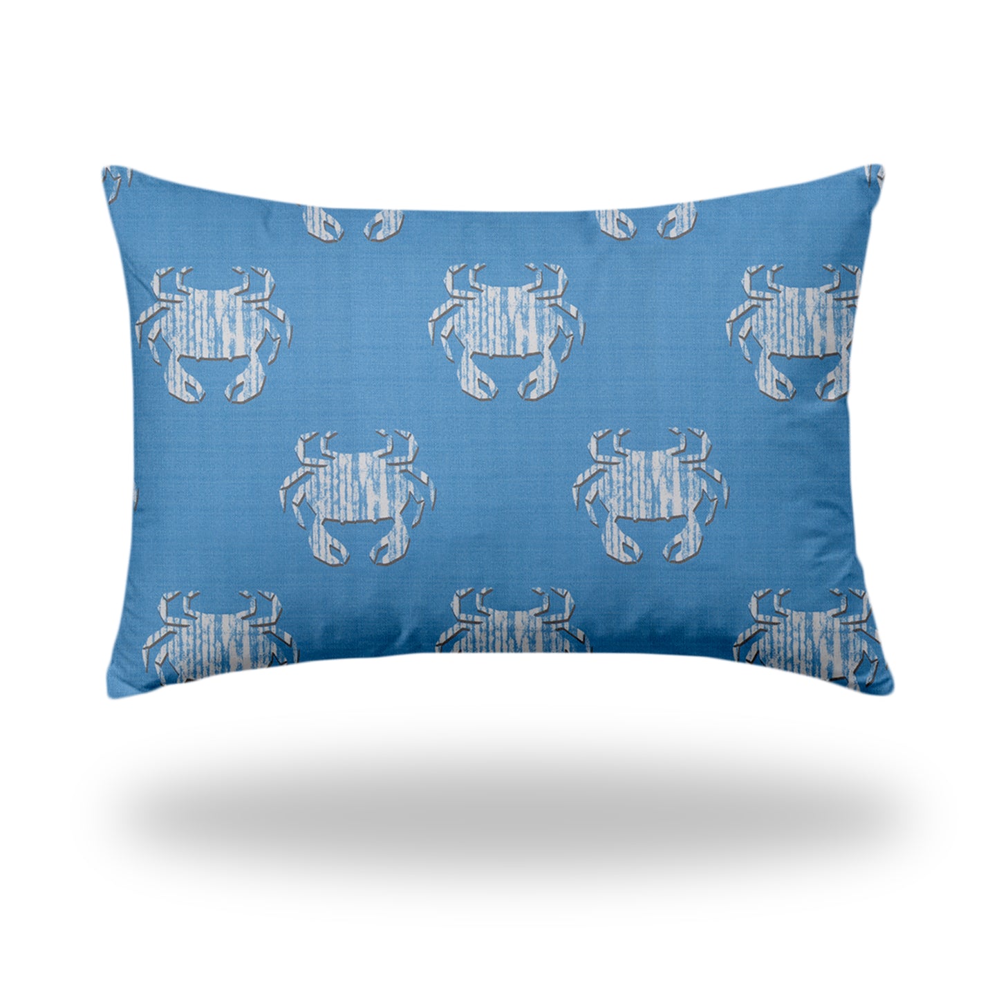 CRABBY Indoor/Outdoor Soft Royal Pillow, Sewn Closed, 24x36