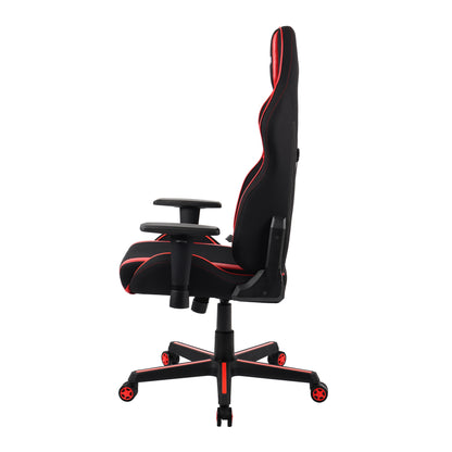 Techni Sport TSF-71 Fabric and PU Office-PC Gaming Chair,Red