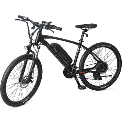 Electric Assist City Bike, Adult 26'' Ebike Hybrid Mountain Bicycles Electric Cruiser Bike with 350W Motor Removable 36V 10.4Ah Lithium Battery Aluminium Frame Commute Bike with Shimano 21 Speed Gears