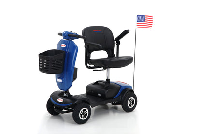 W429S00033 Outdoor compact mobility scooter with windshield