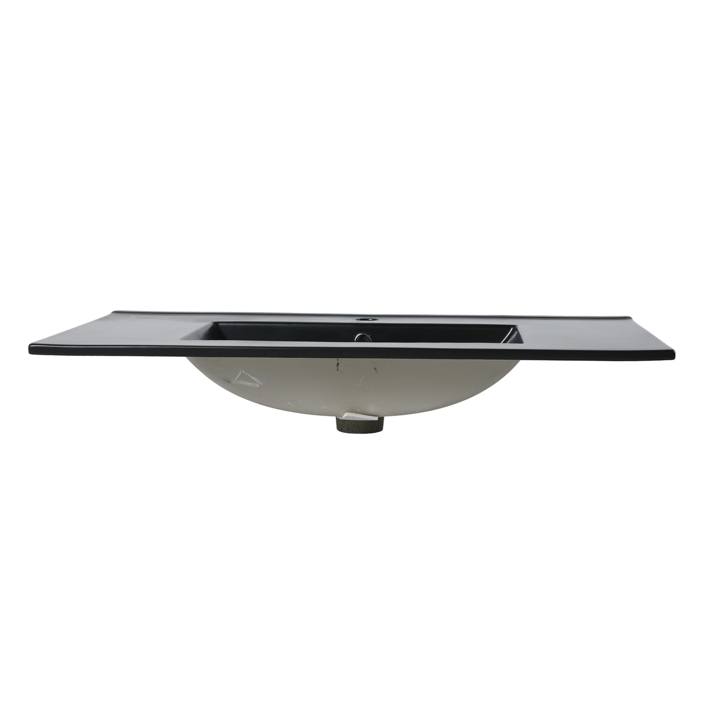 36 Inch Black Cermic Bathroom Vanity Top Sink