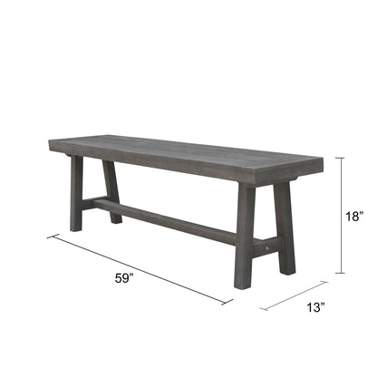 Renaissance Outdoor Patio Dining Picnic Bench