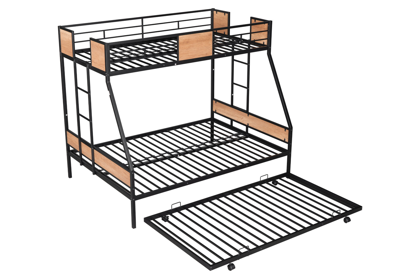 TWIN OVER FULL BUNK WITH TRUNDLE (old sku: W42737495)