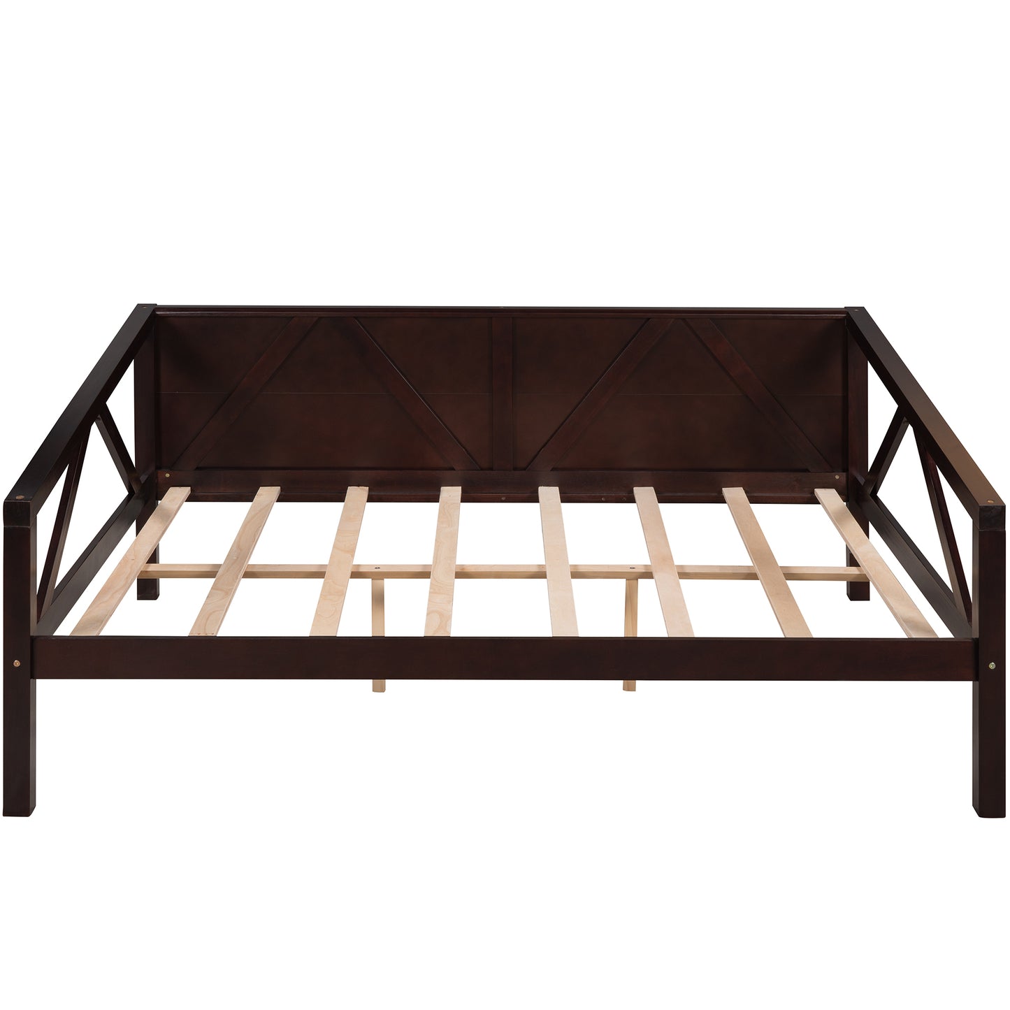 Full size Daybed, Wood Slat Support, Espresso