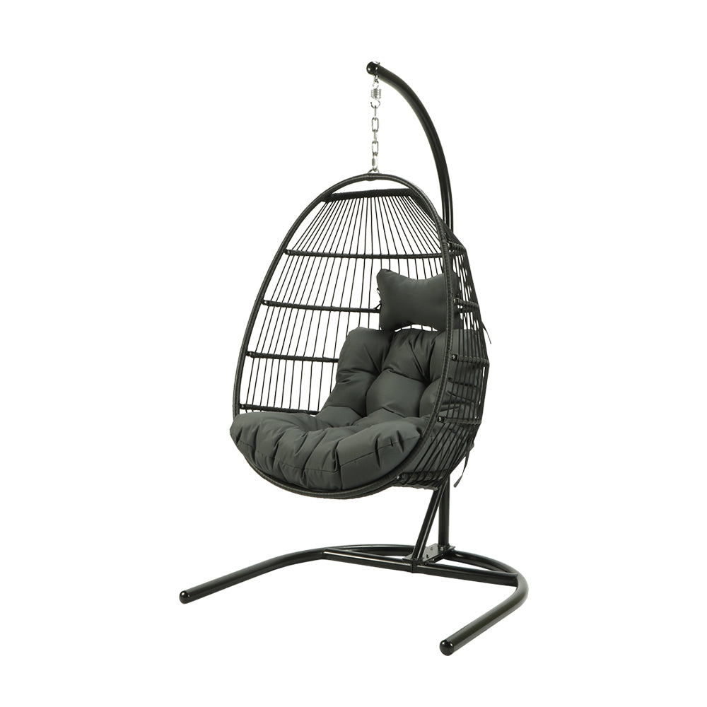 EGG SHAPE SWING CHAIR PATIO GRADEN HOME