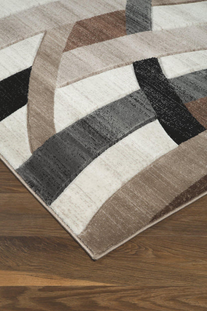 Ashley Jacinth Multi Contemporary 5' x 6'7" Rug R402922