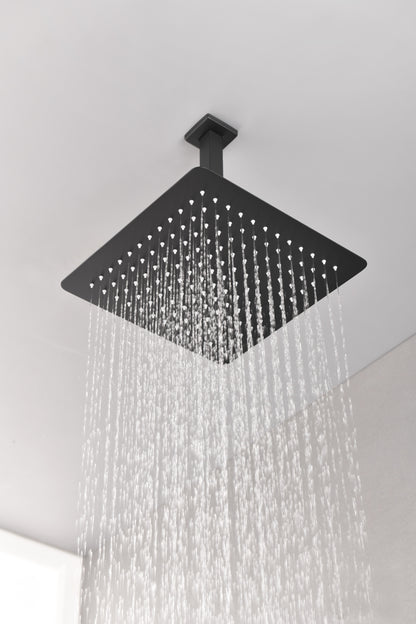 Rain Shower Head  High Pressure Rainfall Showerhead Water Saving