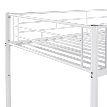 Twin Over Twin Metal Bunk Bed (White)( old sku: MF189201KAA )