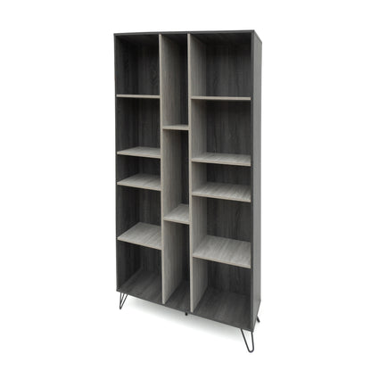 Vivian Mid Century Modern Hairpin Legs Bookshelf