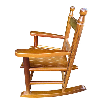 Children\\\'s  rocking oak chair- Indoor or Outdoor -Suitable for kids-Durable