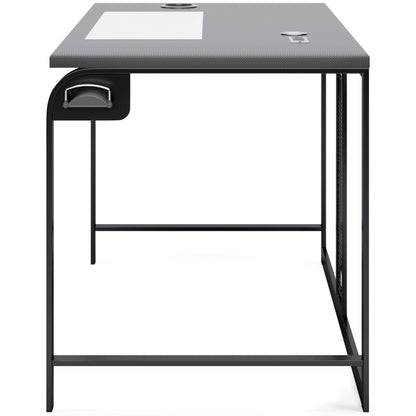 Ashley Lynxtyn 48" Black Contemporary Home Office Desk H400-110