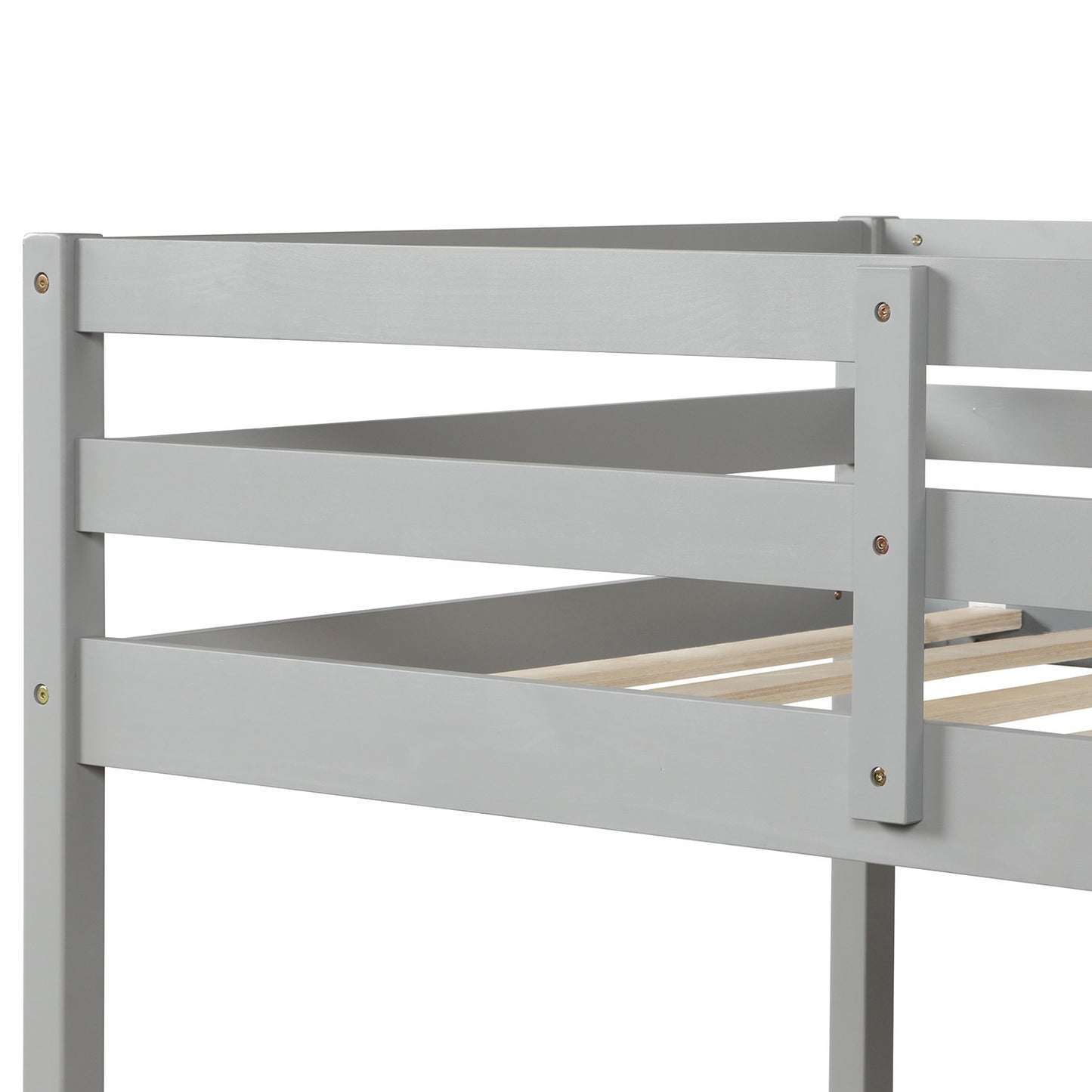 Twin over full bunk bed (Gray) ( old sku: WF193722AAE )