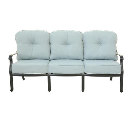 Patio Sofa, Light Blue