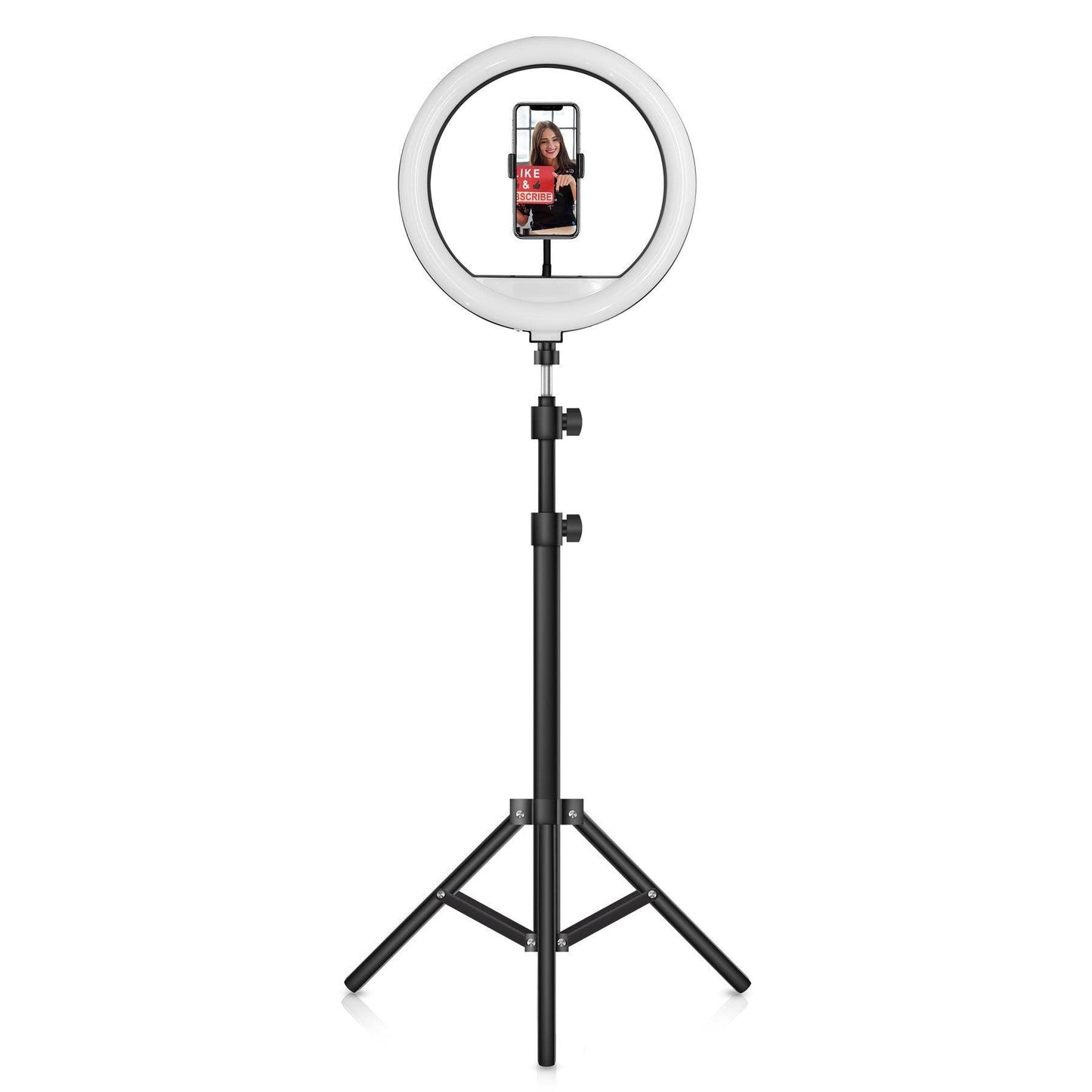 PRO Live Stream 14" Floor Standing Selfie Ring Light (SC-2410SR) by VYSN