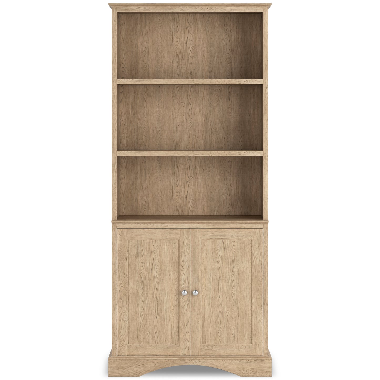 Ashley Elmferd Light Brown Contemporary 72" Bookcase H302-17