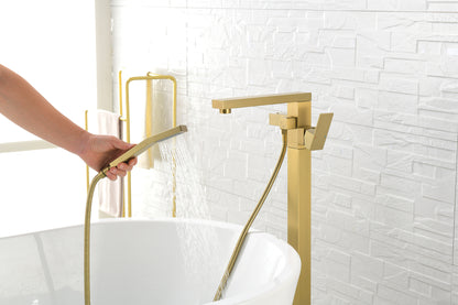 Single Handle Floor Mounted Freestanding Tub Filler