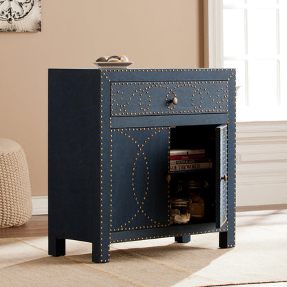 Florian Double-Door Cabinet - Navy