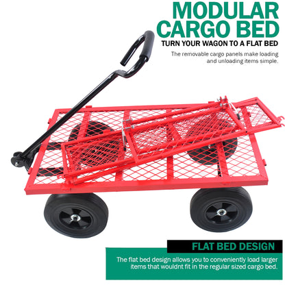 Tools cart Wagon Cart Garden cart trucks make it easier to transport firewood