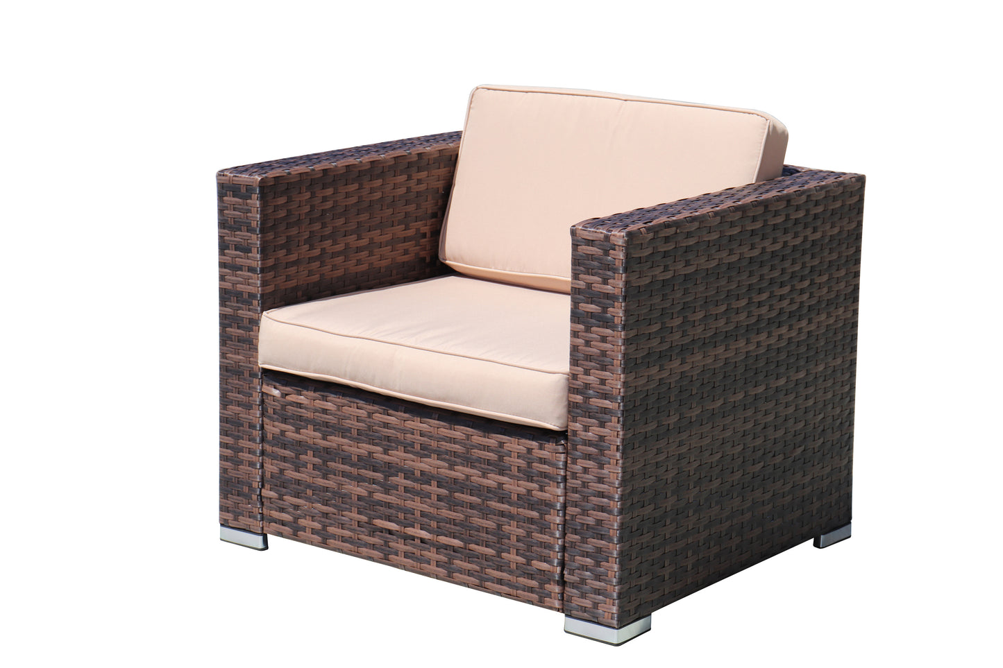 Outdoor PE Rattan Sofa Set of 4