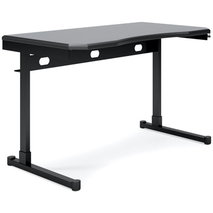 Ashley Lynxtyn 48" Black Contemporary Home Office Desk H400-111