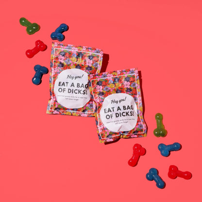 Bag of Dicks: Gummy Penis Candy by DickAtYourDoor