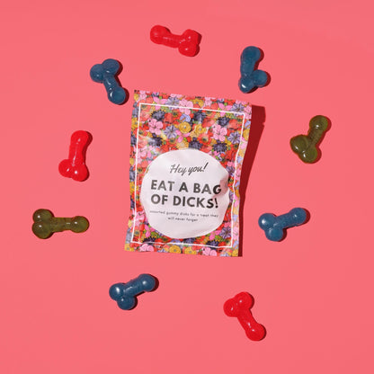 Bag of Dicks: Gummy Penis Candy by DickAtYourDoor