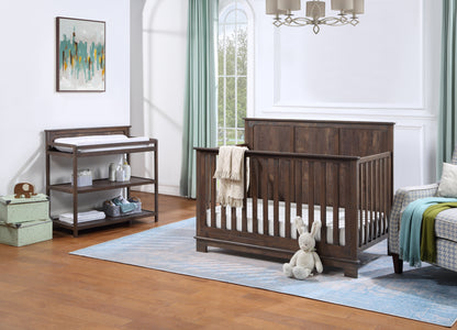 Grayson 4-in-1 Convertible Crib Rustic Barnwood