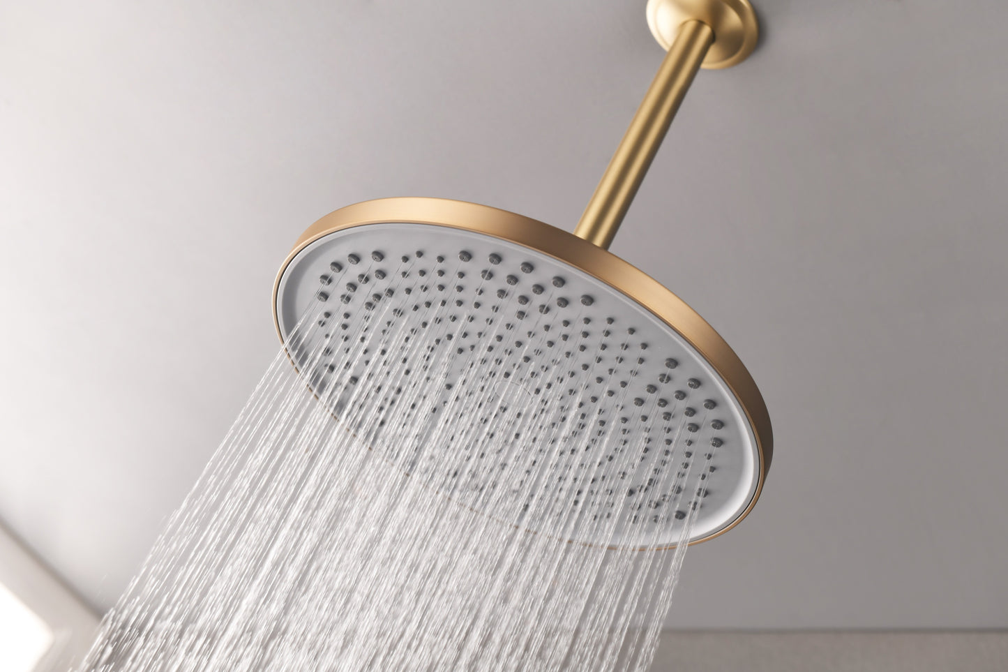 Shower Head - High Pressure Rain - Luxury Modern Look - No Hassle Tool-less 1-Min Installation - The Perfect Adjustable Replacement For Your Bathroom Shower Heads