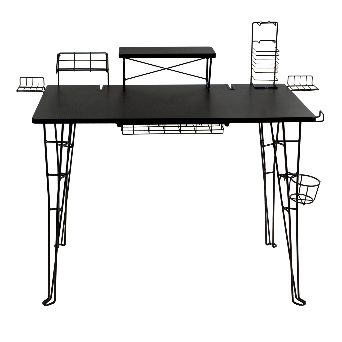 Atlantic Gaming Desk Pro - Metallic Black